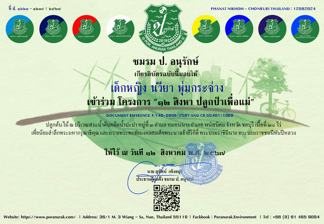 Por. Anurak ชมรม ป. อนุรักษ์